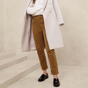 Banana Republic High Rise Skinny Corduroy Pants NWT